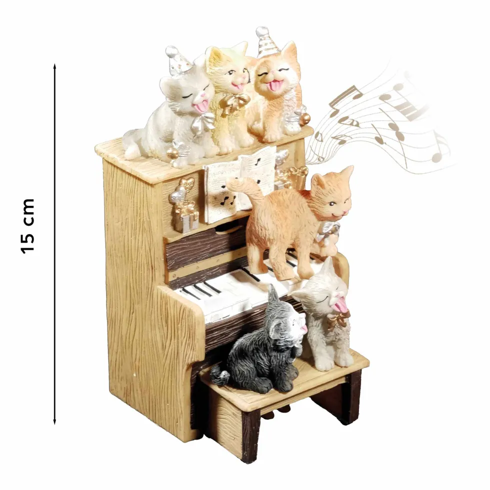 La boîte à musique chats