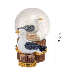 La boule à neige mouettes
