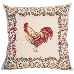 La housse de coussin coq
