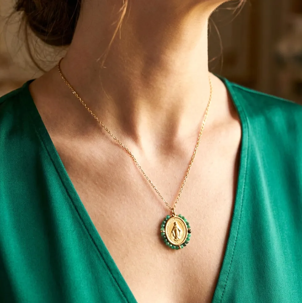 La médaille Vierge Marie