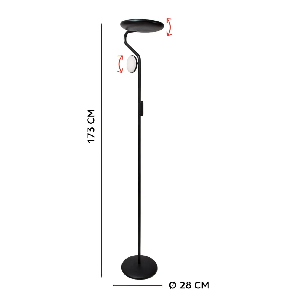 Lampadaire-liseuse