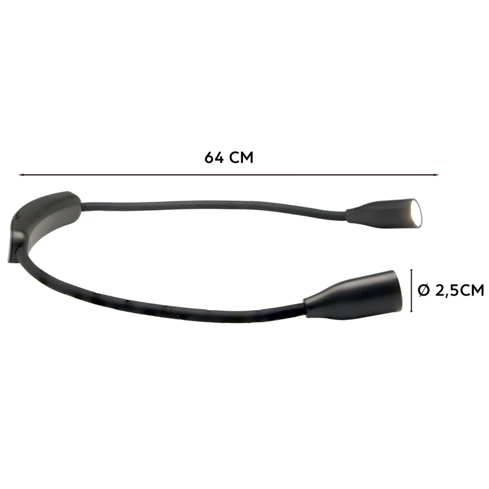 Lampe tour de cou sans fil