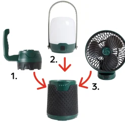 Lampe-ventilateur Power-3