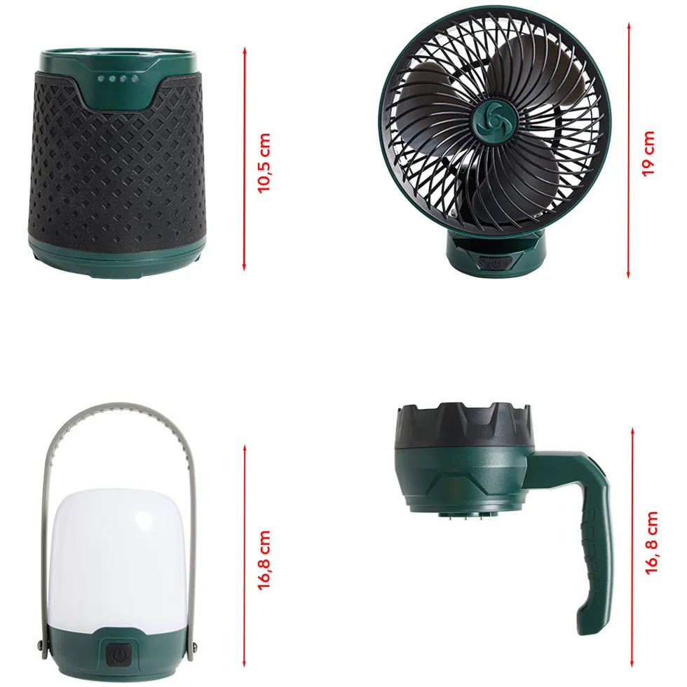 Lampe-ventilateur Power-3