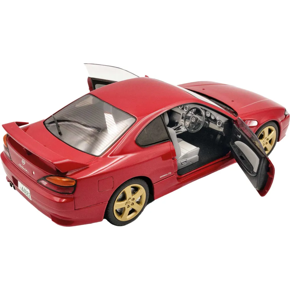 La Nissan Silvia S15 Spec-R flame