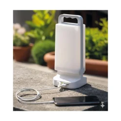Lanterne solaire nomade
