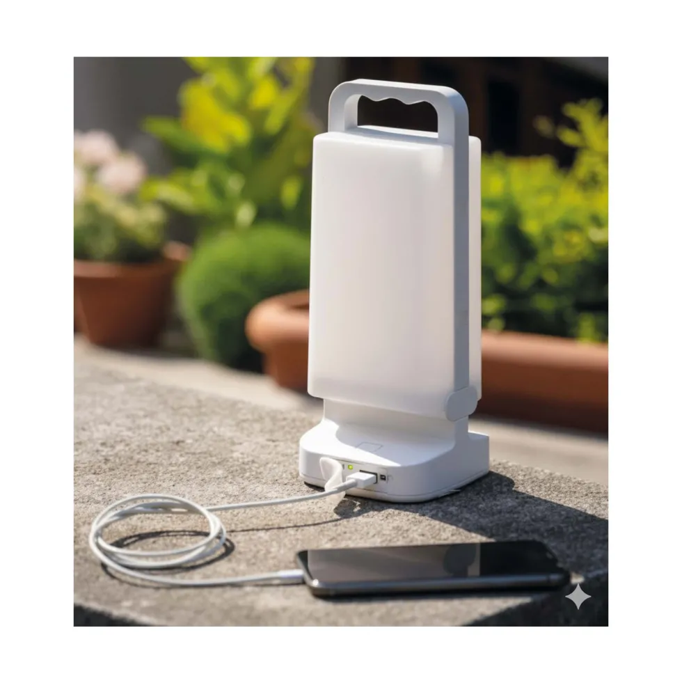 Lanterne solaire nomade