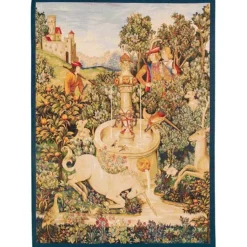 La tapisserie Licorne à la Fontaine