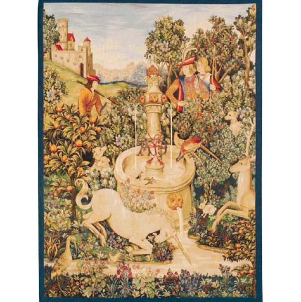 La tapisserie Licorne à la Fontaine