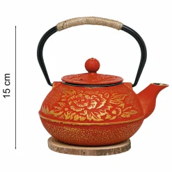 La théière en fonte traditionnelle