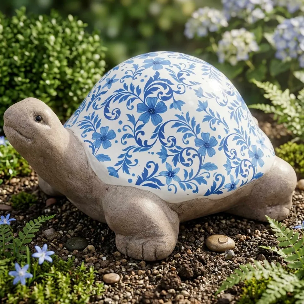 La tortue esprit faïence