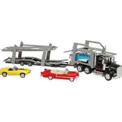 Le camion Kenworth et les 3 cabriolets