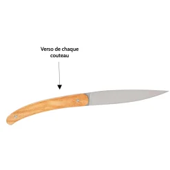 Le coffret 6 couteaux français
