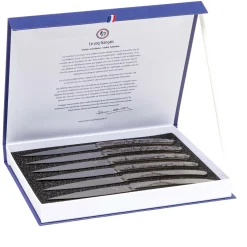 Le coffret 6 couteaux français