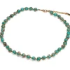 Le collier Murano émeraude