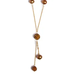 Le collier perles et shamballa
