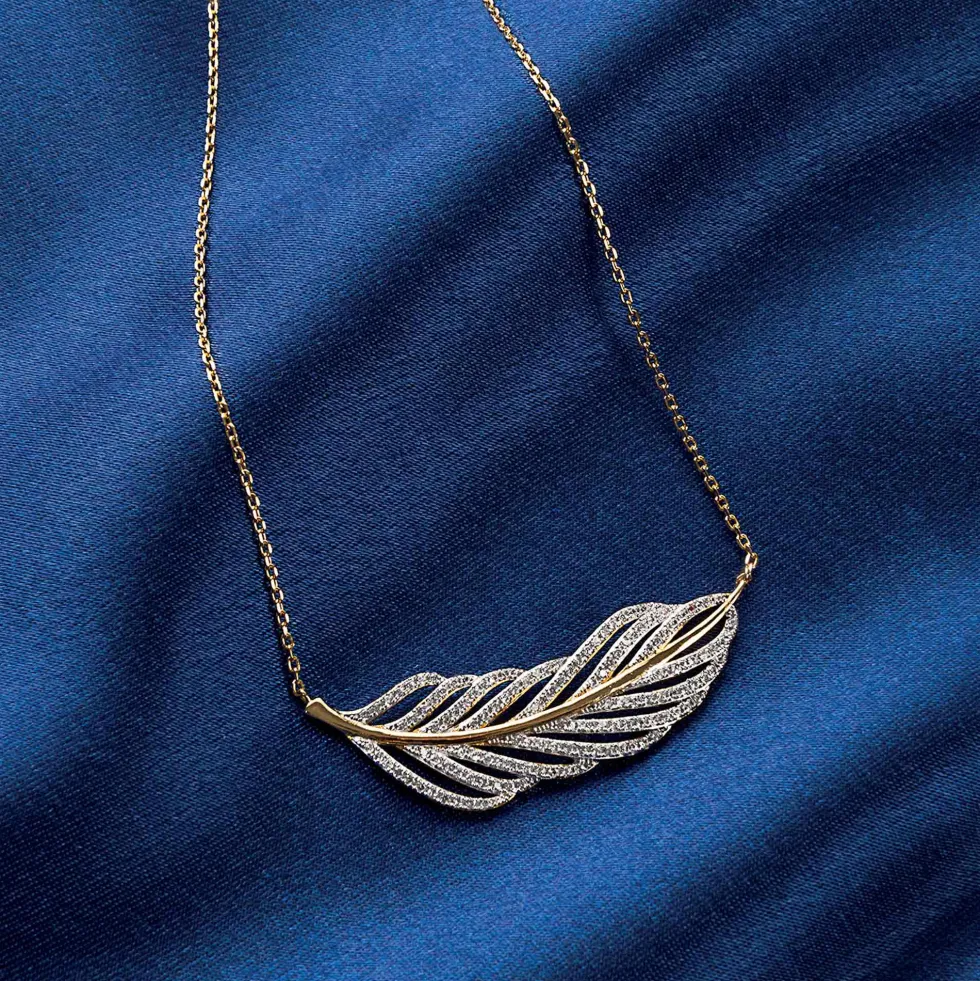 Le collier plume