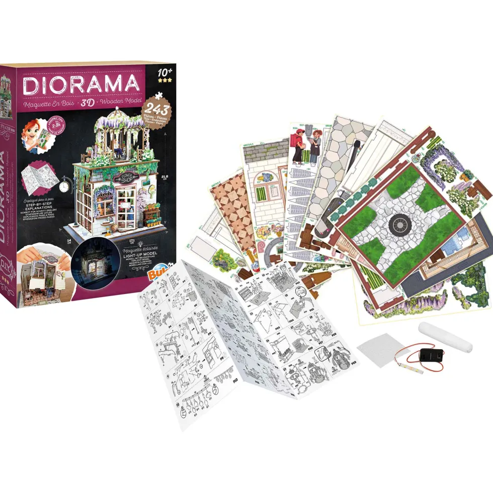 Le diorama “ fleuriste ”