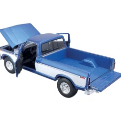 Le Ford F150 Pick-Up bleu de 1979