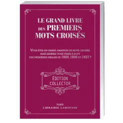 Le Grand livre des Premiers Mots croisés