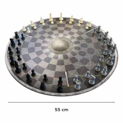 Le jeu d’échecs en trio