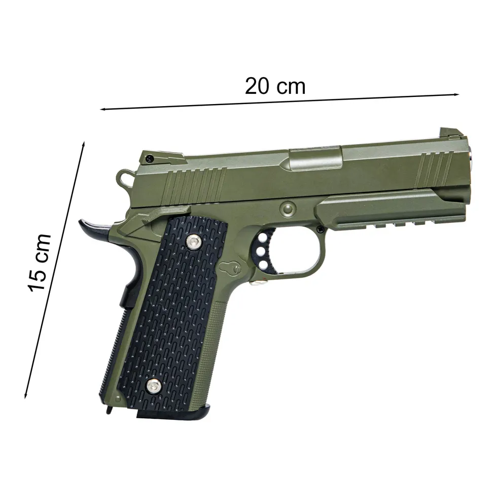 Le pistolet Colt 1911 Warrior à billes