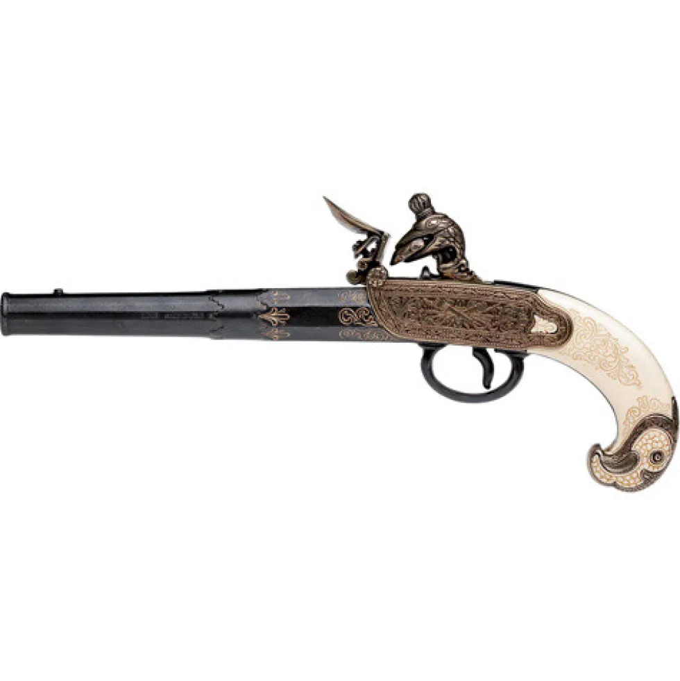 Le pistolet russe à étincelle du XVIIIe siècle