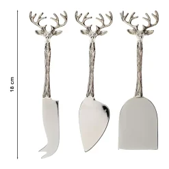 Les 3 couteaux à fromage Grand Cerf