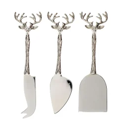 Les 3 couteaux à fromage Grand Cerf