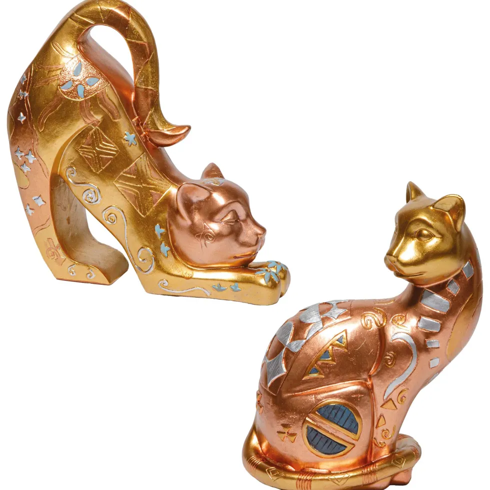 Les deux chats Art Nouveau