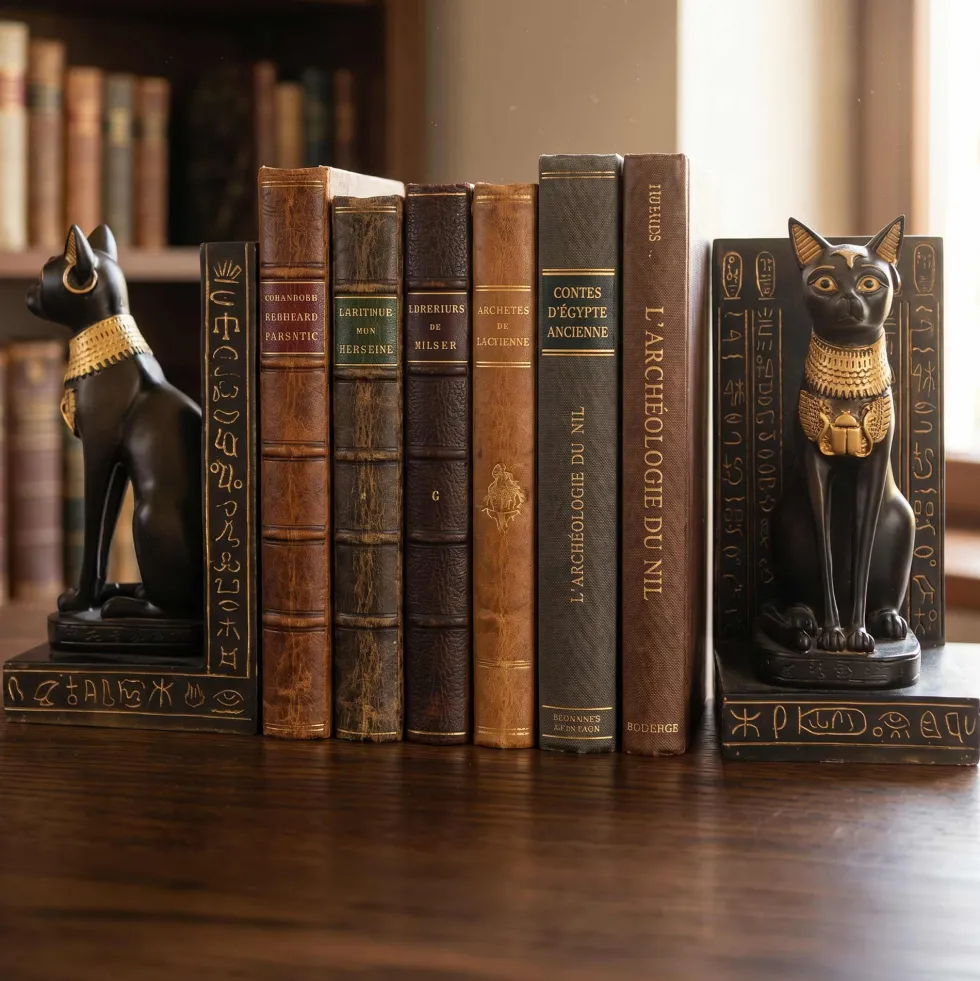 Le serre-livres Bastet