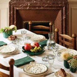 Les quatre assiettes à dessert Herbier du Paradis