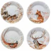 Les quatre assiettes à dessert Sologne