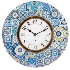 L’horloge carreaux de ciment
