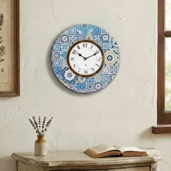 L’horloge carreaux de ciment