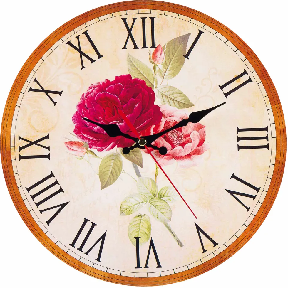 L’horloge fleurie