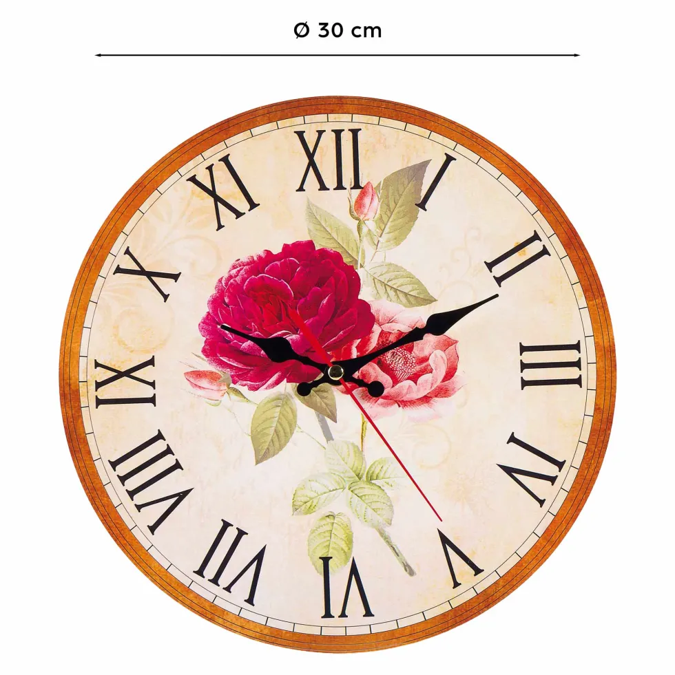 L’horloge fleurie