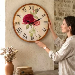 L’horloge fleurie