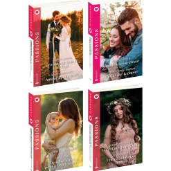Lot de 4 Livres Harlequin