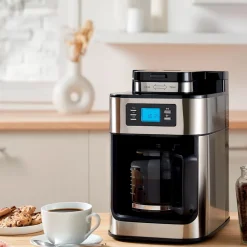 Machine à café à broyeur intégré