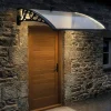 Marquise lumineuse solaire