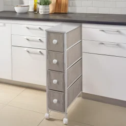 Meuble étroit 4 tiroirs