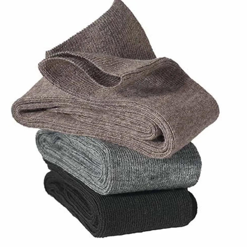 Mi-bas mérinos super-wash - les 6 paires