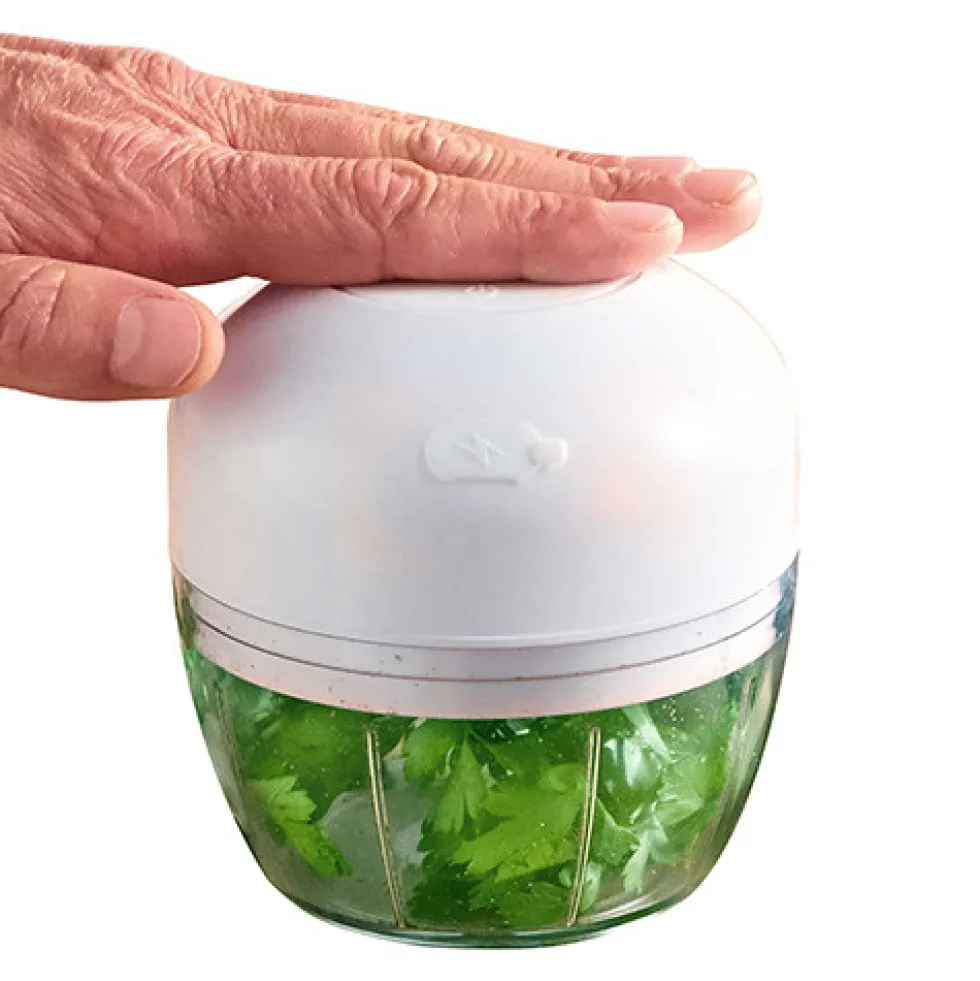 Mini-hachoir rechargeable
