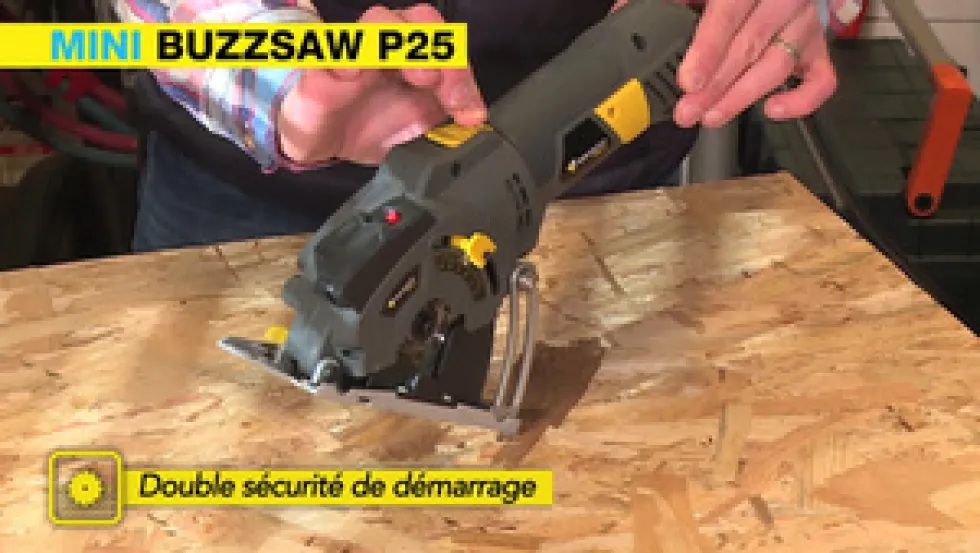 Mini-scie circulaire plongeante
