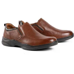 Mocassins cuir « Activ-Contact »