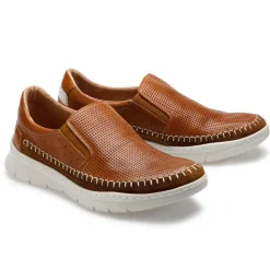 Mocassins cuir aéré confort