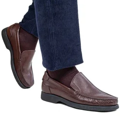 Mocassins cuir grainé
