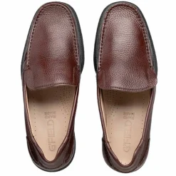 Mocassins cuir grainé