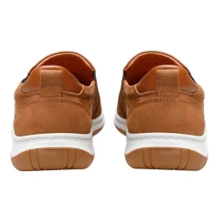 Mocassins cuir terracotta